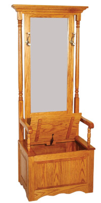 FS-1040 Deluxe Hall Seat 27"W x 17D x 74"H