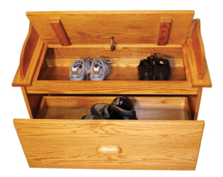 FS-2020 Shoe Storage Chest 39"W x 18 1/2"D 16"H