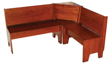 Economy Dinette Set
Cubby Bench Right: FS-2081 44" 44"L x 19 1/2"D x 34"H
Cubby Bench Left: FS-2082 34" 34"L x 19 1/2"D x 34"H
Center: FS-2083 21" Corner Piece