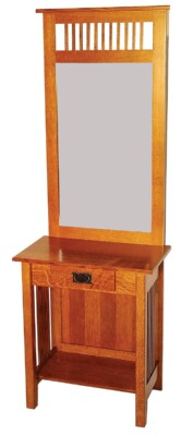 FS-1031 Mission Dressing Table 27"W x 16"D x 77"H